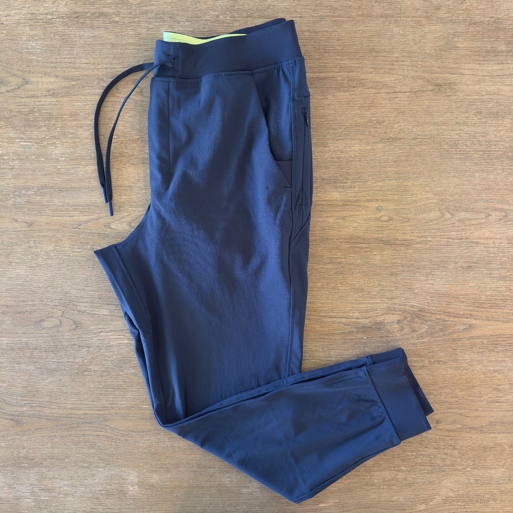 NEW Birddogs Performance Flex Joggers-Built in Shorts‎ Liner-Navy-Size XL Short